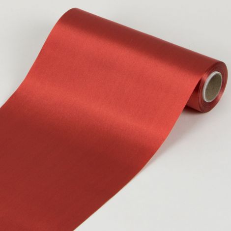 Satyna w rolce Akces 16cm x 10m Czerwona ciemna - 2